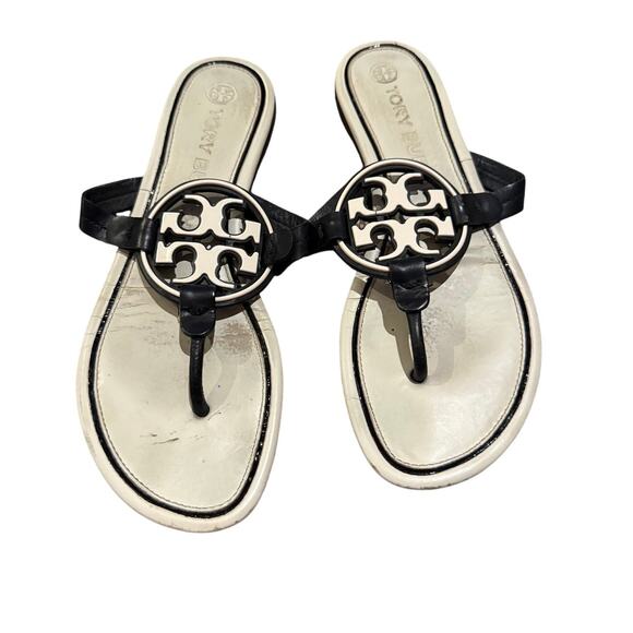 Tory Burch Metal Miller Thong Sandals – Women’s Size 8.5 - Picture 1 of 7